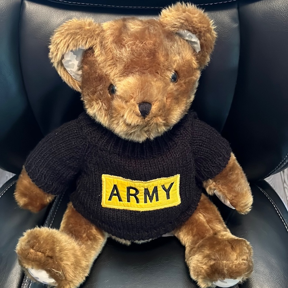 Army Stuffed Bear